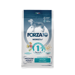 Forza10 Medium Diet with Fish - sausā barība suņiem 1,5kg